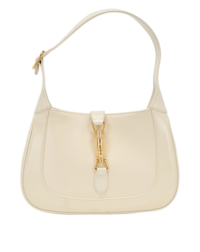 Medium Jackie, &pound;950, Handbags, Cream, Leather, Front view